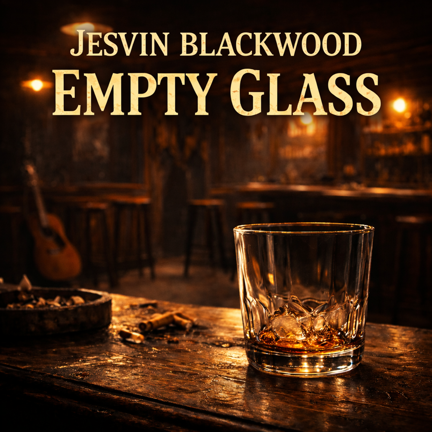Empty Glass album cover by Jesvin Blackwood